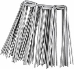 Set van 100 Gegalvaniseerde Stalen Grondankers 150x25 mm - Ø3 mm — thumbnail 1