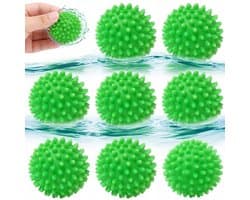 8x Wollen Droogballen voor Wasgoed - Zacht en Snel Drogen