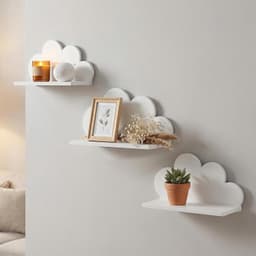 Wolk plank 3 stuks schattige opbergorganizer — thumbnail 4