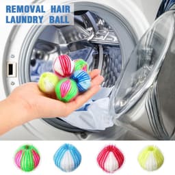 VHV - 12 Stusk Wasballen - Wasbollen Voor Wasmachine - Herbruikbaar - Haarvanger Wasbollen - Anti Haar Droogballen - Wasballen Voor Wasmachine Anti Haar — thumbnail 4