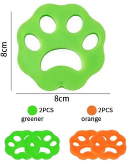 4 Stuks Pet Hair Catcher Balls voor Wasmachine en Droger — thumbnail 5