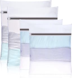 Set van 4 Wasnetten voor Wasmachine, Ideaal voor Kleding, Ondergoed en Babykleding, Maten 40 x 50 cm en 50 x 60 cm — thumbnail 1