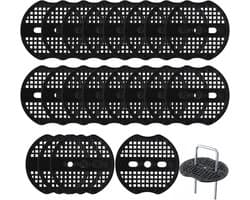 Set met 20 dempingsringen, accessoires voor grondankers, 68 x 6,35 mm, flexibele dempingsstukken, ideaal voor - ShopVlot