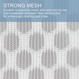 Delicate Waszakken voor Verzorging van Kleding, Honingraat Design, Set van 3 in Diverse Maten voor Wassen en Bescherming — thumbnail 5