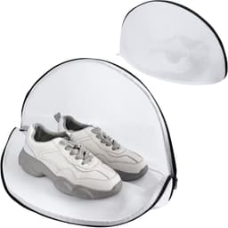 Laundry bag for shoes, sneakers, 2 pieces mesh shoe bag, washing machine with zip, laundry bag, laundry bag, shoe wash - ShopVlot — thumbnail 1
