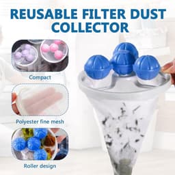 Solidchoice - Herbruikbare Pluisvangers voor de Wasmachine, Set van 3 — thumbnail 5