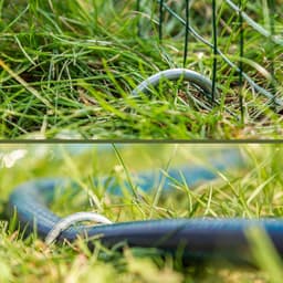 Grondankers van gecoat staal - robuuste grondpennen voor bevestiging van onkruidvlies en folies - grondankers voor tuin en camping - rond (025 stuks - 200x25x3.8mm) — thumbnail 4