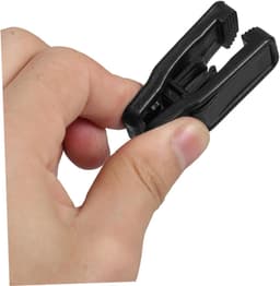 35 stuks- wasknijpers-wasknijpers kunststof -wasknijpers groot-wasknijpers plastic -Strandhanddoekclips- Quiltclips-Strandlaken Knijpers -Winddicht-Handdoekknijpers-Voor Strandlaken, Beddengoed En Dikke Kleding-Zwart-5.5cm — thumbnail 1