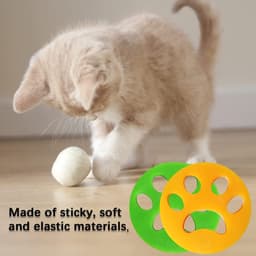 Thijox - 20 Stuks Haarvangers voor Wasmachine, Dierenhaarverwijderaar, Herbruikbare Wasballen, Silicone en PVC, Honden en Katten, Efficiënte Verwijder — thumbnail 3