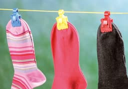 Thijox - Sokkenklemmen Set van 7 Stuks, Perfect voor Wassen, Drogen, Strijken, Huishoudelijk Gebruik, Handige Wasaccessoires, Bespaar Energie, Ideaal — thumbnail 1