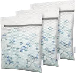 Thijox - 3 Premium Honingraat Delicates Waszakken met Rits - Reisopslag Organisatietassen voor Kleding - Ondergoed Lingerie Waszakken - Klein 30x40cm — thumbnail 1