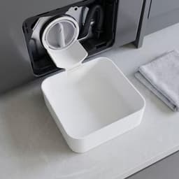 Wasmachine Lekbak - Wateropvangschaal Lekkagebak - Vloer Beschermen - Eenvoudig te Installeren - 13 x 13 x 5 cm - Wit — thumbnail 5