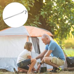 Stevige tentharingen van aluminium, 20 stuks, stabiele grondankers voor camping en buitenactiviteiten, tentaccessoires — thumbnail 4