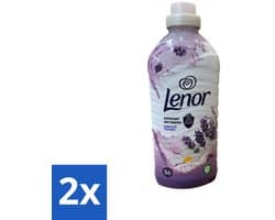 2 x Lenor – Wasverzachter – Lavender & Kamille – 56 Wasbeurten – 1176 ml - Wasverzachter - Lavendel - Kamille - Wasgeur - Wasverzachting