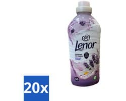 20 x Lenor – Wasverzachter – Lavender & Kamille – 56 Wasbeurten – 1176 ml - Wasverzachter - Lavendel - Kamille - Wasgeur - Wasverzachting