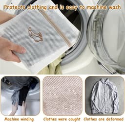 Elzusha - 3 Stuks Waszakken voor Kleding en Ondergoed — thumbnail 5