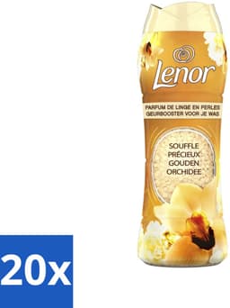 20 x Lenor - Geurbooster - Gouden Orchidee - 22 Wasbeurten - Voordeelverpakking - 20 stuks — thumbnail 1