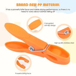 Dailygoods - AKONE 48 stuks wasknijpers met wasknijpers mand — thumbnail 2