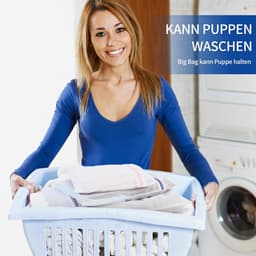 Wasnetten voor Wasmachine - Wit Net - Beschermt Kleding Tegen Klitten - Duurzaam en Scheurvast - Voor Diverse Kledingstukken — thumbnail 1