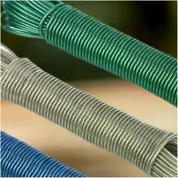Waslijn PVC - Outdoor lijn - Was drogen - Gecoat staal - 10-50 meter - E2 — thumbnail 2