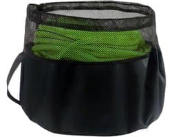 Afvoerslang Opbergtas - Slang Organizer - Buiten Opslag - Ademend Mesh - 40x31cm - Zwart