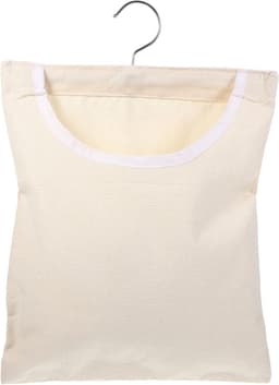 Wasknijper Opbergtas - Kleine Spullen Houder - Wassen Organiseren - Versterkte Stiksels - 35x27x1 cm - Beige — thumbnail 1