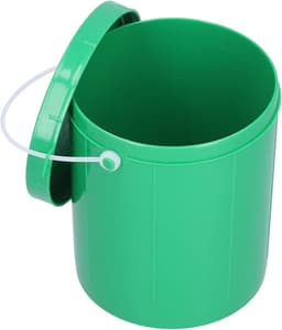 Visemmer met Handvat - Aasdoos - Levend aas bewaren - Ventilatieontwerp - 13x11x10 cm - Groen — thumbnail 5