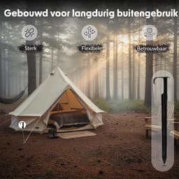 Grondankers set van 50 - 16-20 mm - micro-drip slang bevestiging - voorkomt draaien en verschuiven - ShopVlot — thumbnail 2