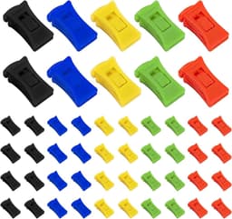 Sokkenklemmen - Wasclips Organizer - Sokken Sorteren - Veilig Ontwerp - 50 Stuks - Kleurrijk — thumbnail 1