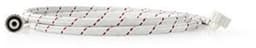 Nedis Nylon Toevoerslang - 3/4'' - 3/4'' - 10 Bar - 1.50 m - Toepassing: Schotel / Wasmachine - Nylon - Rood / Wit — thumbnail 4