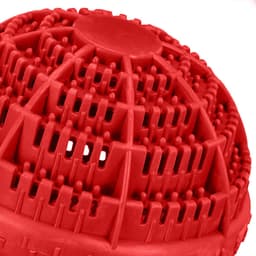 wasbol set van 4 - voor wasmachine - tot 90°C - tot 1000 wasbeurten - rood — thumbnail 4