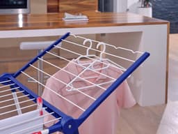 Leifheit wasrek Pegasus 200 Solid - drooglengte 20m - wasgoed droogrek - vleugelwasdroger - 4 houders - 5 hangers - Amazon Exclusive — thumbnail 4