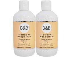 B&B Italiaanse Wasparfum Amber & Musk - 2 x 250 ml - Voordeelverpakking