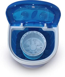Draagbare wasmachine voor vakantie, 3kg capaciteit, energiezuinig en stil — thumbnail 4