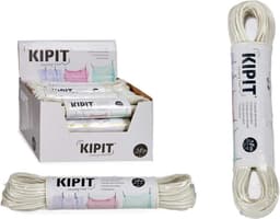 Kipit Waslijn - 30 meter - PVC - wit - drooglijn / waslijndraad — thumbnail 2