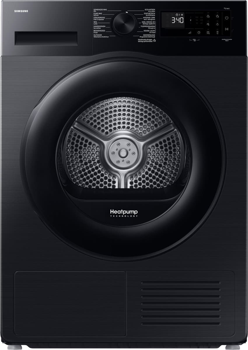 SAMSUNG DV90DG52A0ABEN 5000-serie - Warmtepompdroger - 9 kg - 65 dB - Energielabel C — afbeelding 1