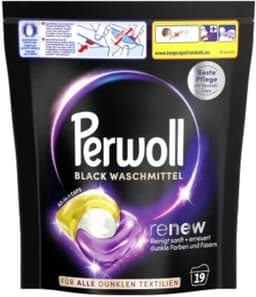 Perwoll - Wasmachinecapsules - Donkere Was - 19 Wasbeurten — thumbnail 1