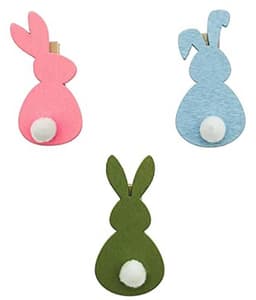 Mini Houten Wasknijpers voor Pasen – Decoratieve Hazenklemmen in 54 Kleurrijke Stukken — thumbnail 3