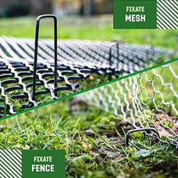 Grondankers voor Tuin en Schutting - 25 Stuks - 150 mm Lang, Voor Onkruidvlies en Net — thumbnail 4