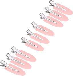 9x Anti-Knik Haarclips Zonder Klemmen voor Kappers en Pony Golven - Zwart — thumbnail 2