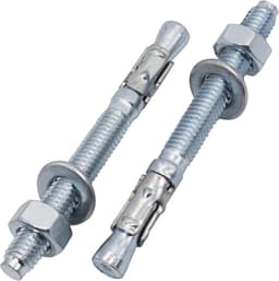 Wigankers M8 x 80 mm (4 stuks) Verzinkt - Solide Metsel- en Betonankers — thumbnail 1