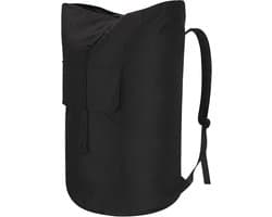 Extra Large Laundry Backpack Bag met Padded Shoulder Strap - Waterproof Travel Laundry Bag voor College Dormitory - Hangende en Vouwbare Waszak voor Reizen