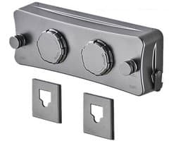 Roestvrijstalen Uitschuifbare Waslijn – 5,1m Dubbel Waslijn Design – Max. 20kg Draagkracht – Anti-doorhang & Muurmontage – Voor Binnen & Buiten — afbeelding 1