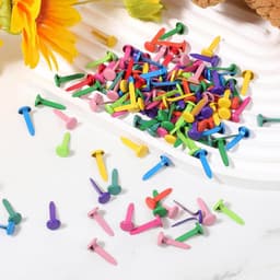 JGS Premium - Set van 200 stuks Patroon Zak Klemmen - Voor School, Kantoor, Kaarten Maken en Handwerk — thumbnail 5