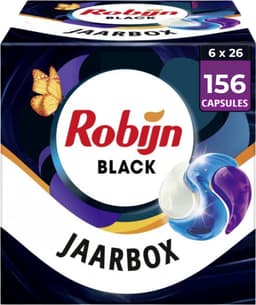 Robijn Classics capsules - Black velvet​ - 6 x 26 wasbeurten - Voordeelverpakking — thumbnail 1