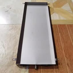 Wasmachine Afvoerbak - Lekbak Condens - Vocht Opvangen - 304 RVS Materiaal - 100x70cm - Zilver — thumbnail 4