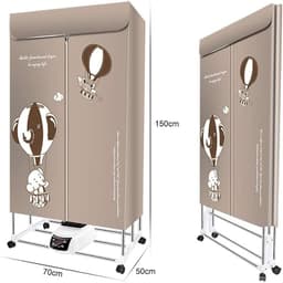 Wasdroger - Kledingdroger - Snel Kleding Drogen - Draagbaar Ontwerp - 40 kg Capaciteit - Grijs — thumbnail 4