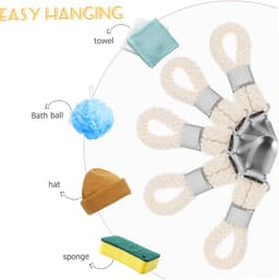 Handdoek Clips - Wasknijpers Hangers - Handdoeken Ophangen - Met Ophangtouw - 10 cm - Diverse Kleuren — thumbnail 5