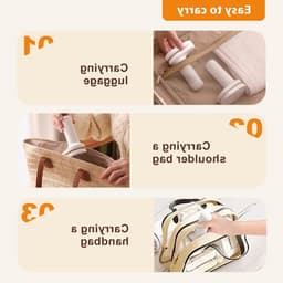 2 Pack Reis Droogrek Klein Draagbaar Wanddroger Uittrekbaar Ruimtebesparend Vouwbaar Kledinghanger voor Buiten Camping en Hotels — thumbnail 4