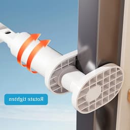 Draagbaar reisdroogrek voor binnen en buiten - Uittrekbaar en opvouwbaar - Set van 2 - Ideaal voor hotels, appartementen, camping. — thumbnail 4